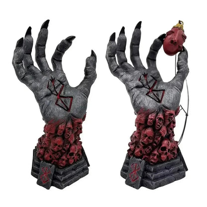 Gothic Witch Hand Resin Statue – Creative Wall Decor, Key & Bag Hanger, Aesthetic Home Ornament