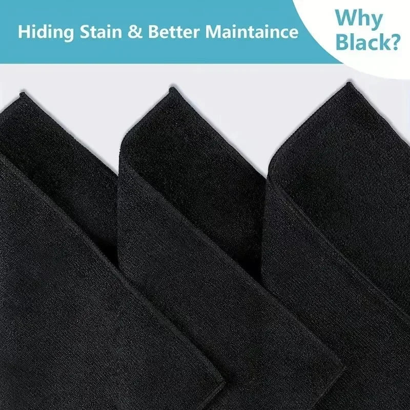 Thickened Microfiber Cleaning Cloths – Lint-Free Reusable Absorbent Towels for Car, Window & Home Cleaning