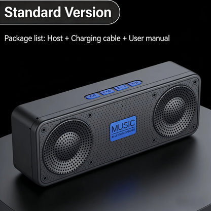S18 Bluetooth Speaker - Waterproof Wireless Speaker with Subwoofer, FM Radio & 20-Hour Battery
