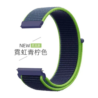 Nylon Loop Replacement Strap for NORTH EDGE APACHE-46 Smartwatch – Sport Bracelet Watchband Correa Replacement Band for APACHE 46