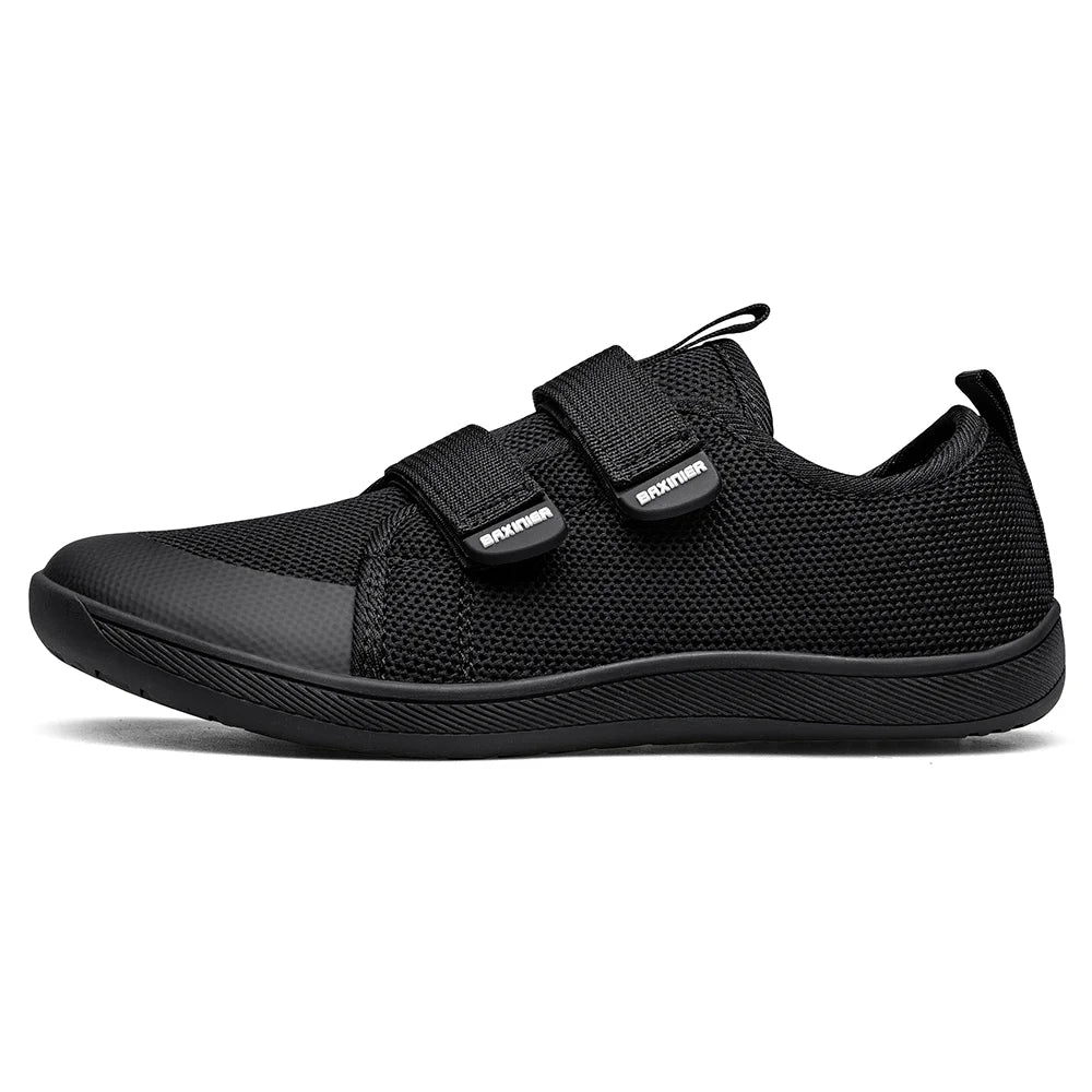 Kids Barefoot Sneakers – Breathable Wide Toe Knitted Mesh Shoes for Boys & Girls, Non-Slip Fashion Walking Cross Trainers
