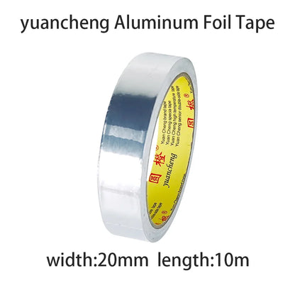 High-Temperature Aluminum Foil Tape – Leak-Proof Adhesive Sealing & Heat Insulation for Kitchen & Pipe Repairs