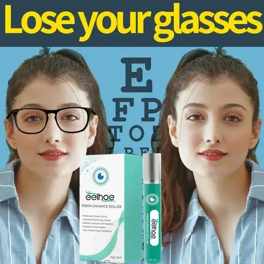 Vision Enhance Roller – Clearer Eyesight, Mild Relaxation Massage for Eye Fatigue, Dryness & Discomfort Relief