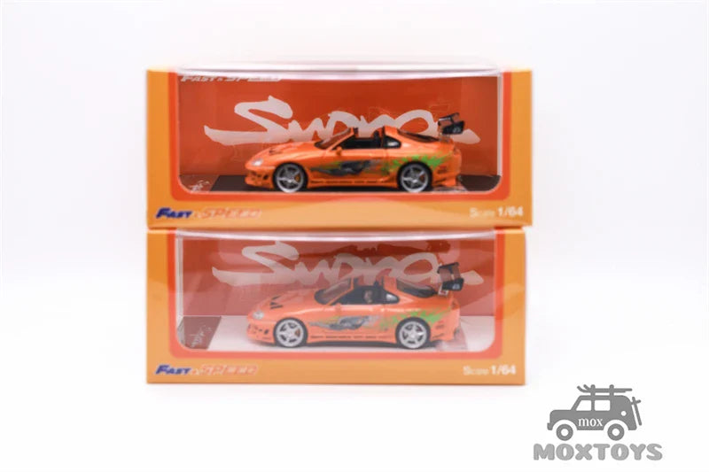 Preorder FS 1:64 Supra Targa A80 Bomex FNF Orange – Limited Edition Diecast Model Car