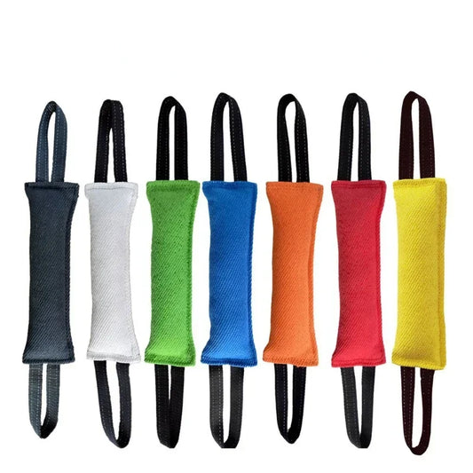 Durable Dog Bite Stick – Non Slip, Wear Resistant Tug Toy for Pet Training, Creative Flax Sleeve