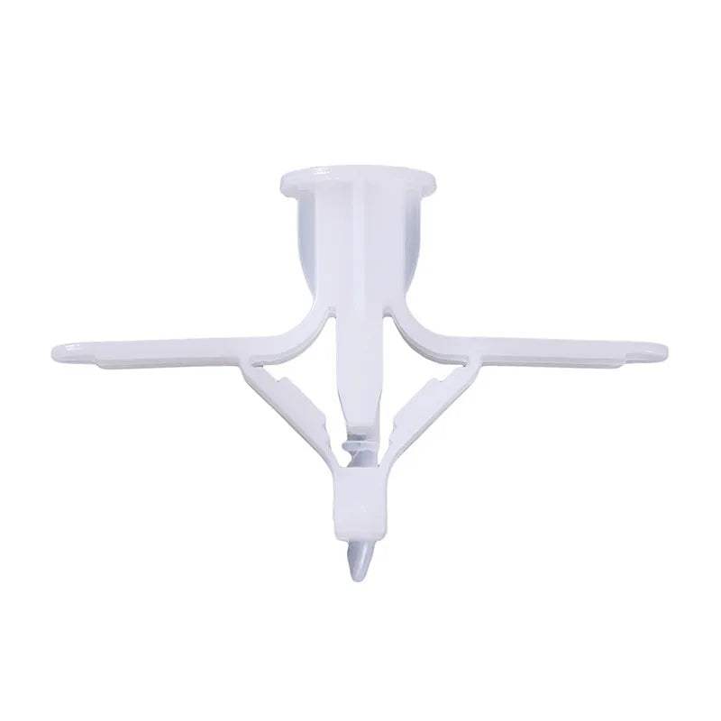50/100Pcs Self-Drilling Drywall Anchor Kit with Screws – Nylon Expansion Anchors for Gypsum Board & Wall Mounting
