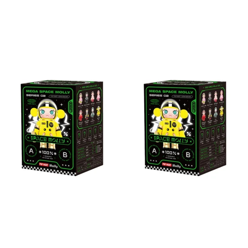 Genuine Mega Space Molly Series 2 Blind Box – 100% Kawaii Anime Action Figure Collectible Mystery Gift