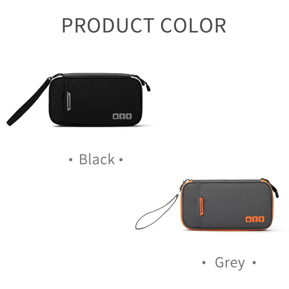 Travel Essentials Cable Organizer Bag – Compact Storage for Chargers, Cables & Accessories