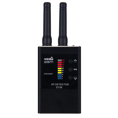 G638 Anti-Spy Wireless RF Signal Detector — GSM, GPS Tracker & Hidden Camera Finder, Professional Military Version
