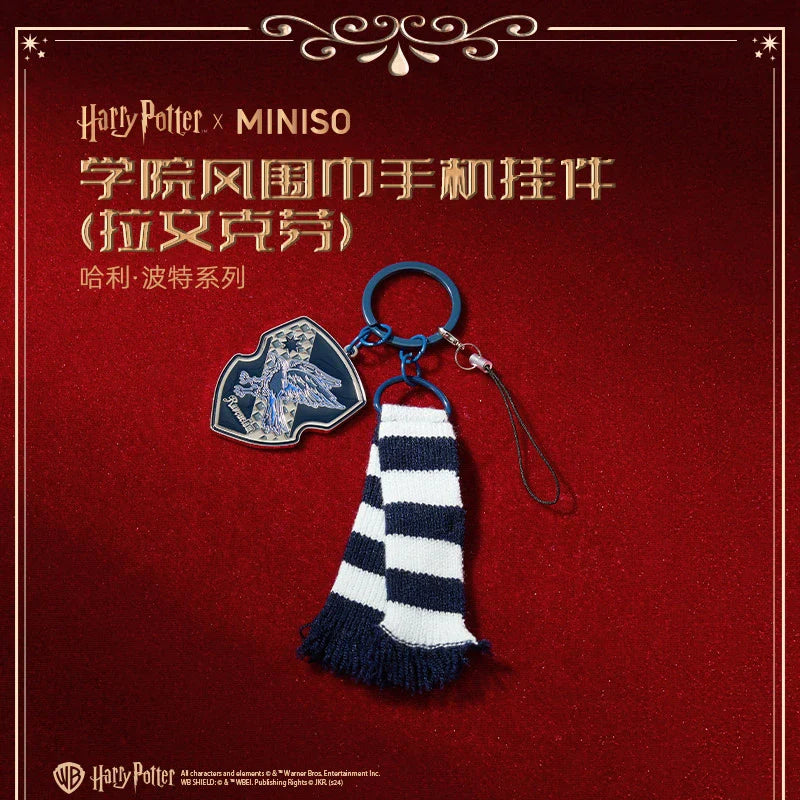 Original Harry Potter Gryffindor Scarf Keychain – Preppy Style Mobile Chain Bag Ornament Gift