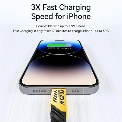 4-in-1 Fast Charging Data Cable 1M — 65W Type-C, 27W Fast Charge, Multifunctional Cable for Multiple Devices