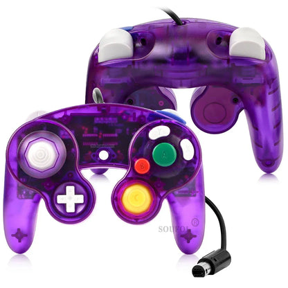 NGC Wired Handheld Joystick Controller – GameCube Gamepad Accessory for Nintendo