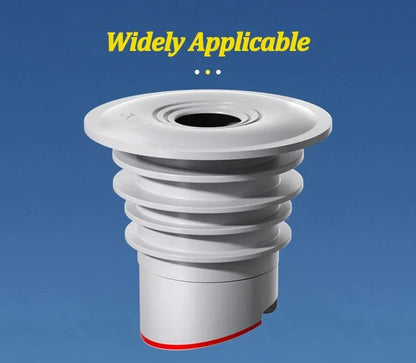 Silicone Bathroom & Kitchen Sink Seal Ring – Anti-Odor, Leak-Proof Floor Drain & Washing Machine Pipe Connector