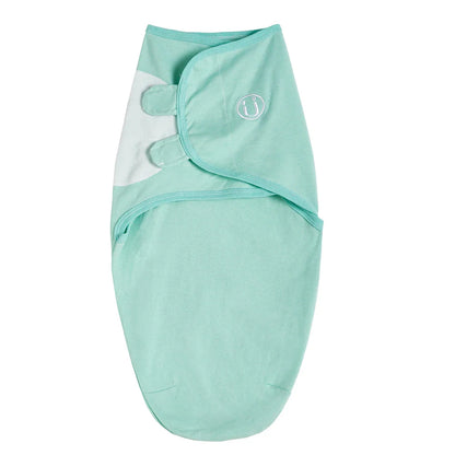 100% Cotton Newborn Swaddle Sleep Sack – Thick Infant Baby Wrap Cocoon Diaper Bag (INSULAR Summer)