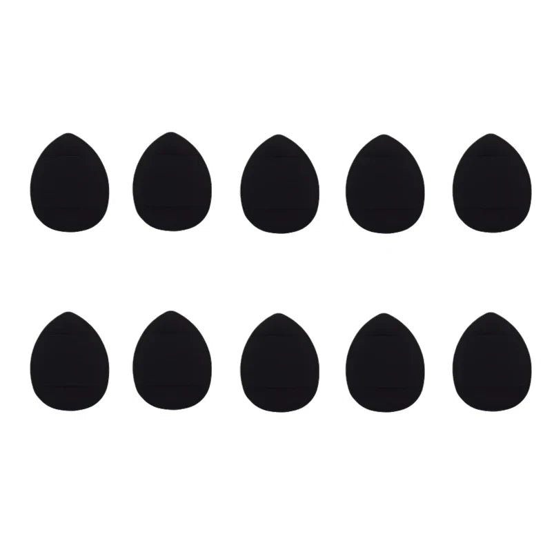 5/10Pcs Mini Finger Puff Foundation Sponge Set for BB Cream, Concealer & Powder - Makeup Applicator Tools