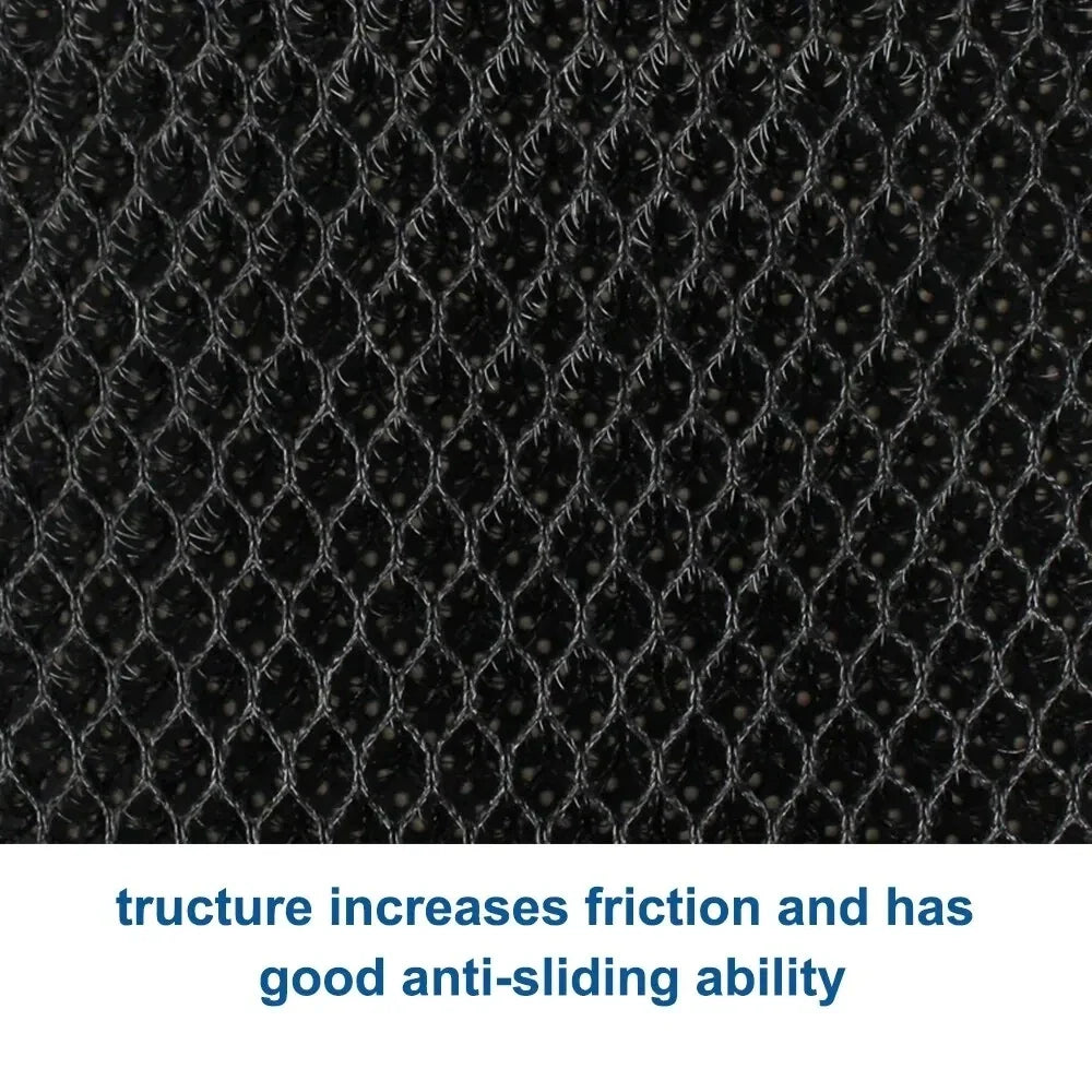 Breathable 3D Mesh Motorcycle Seat Cover – Summer Cooling Anti-Slip Cushion Pad for Moped & Scooter