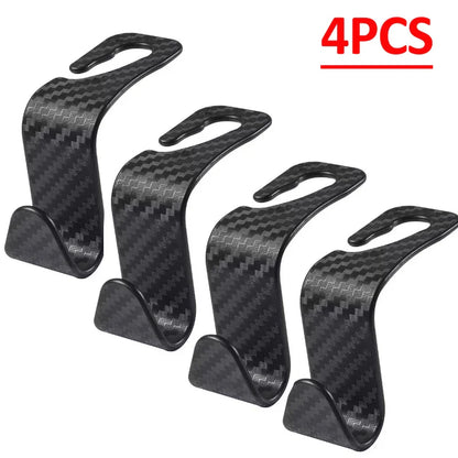 Car Back Seat Hook Phone Holder - Headrest Stand for iPhone, Samsung & All Phones