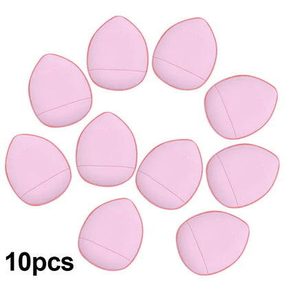 5/10PCS Mini Finger Puff Sponges – Small Air Cushion Makeup Applicators for Foundation & BB Cream