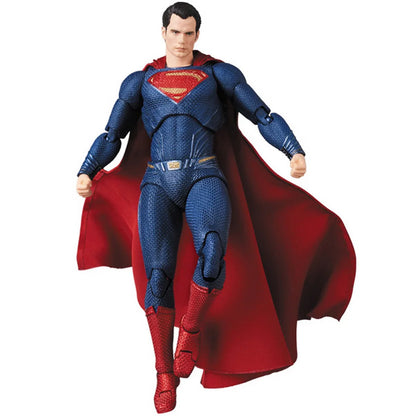 16cm DC Superman MAFEX 057 Action Figure — Justice League Collectible Model, BJD Toy Gift