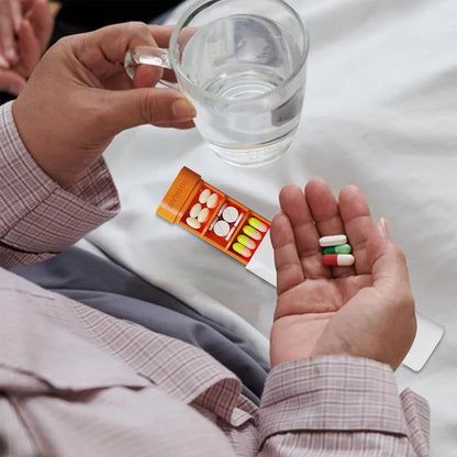 Weekly Pill Organizer – 7-Day Travel Case for Vitamins, Medicines & Supplements, Cute Pills Holder