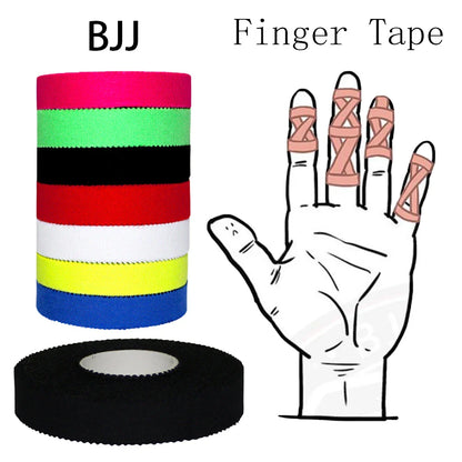 Jiu-Jitsu Finger Tape - Elastic Self-Adhesive Bandage Protection for BJJ Sports