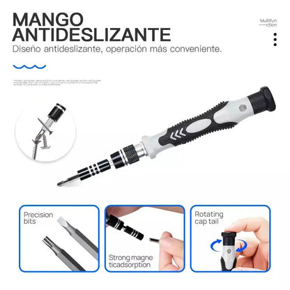 115-in-1 Multifunctional Screwdriver Set: Computer, Mobile Phone, & Household Equipment Repair Kit - Insulated Manual Tools
