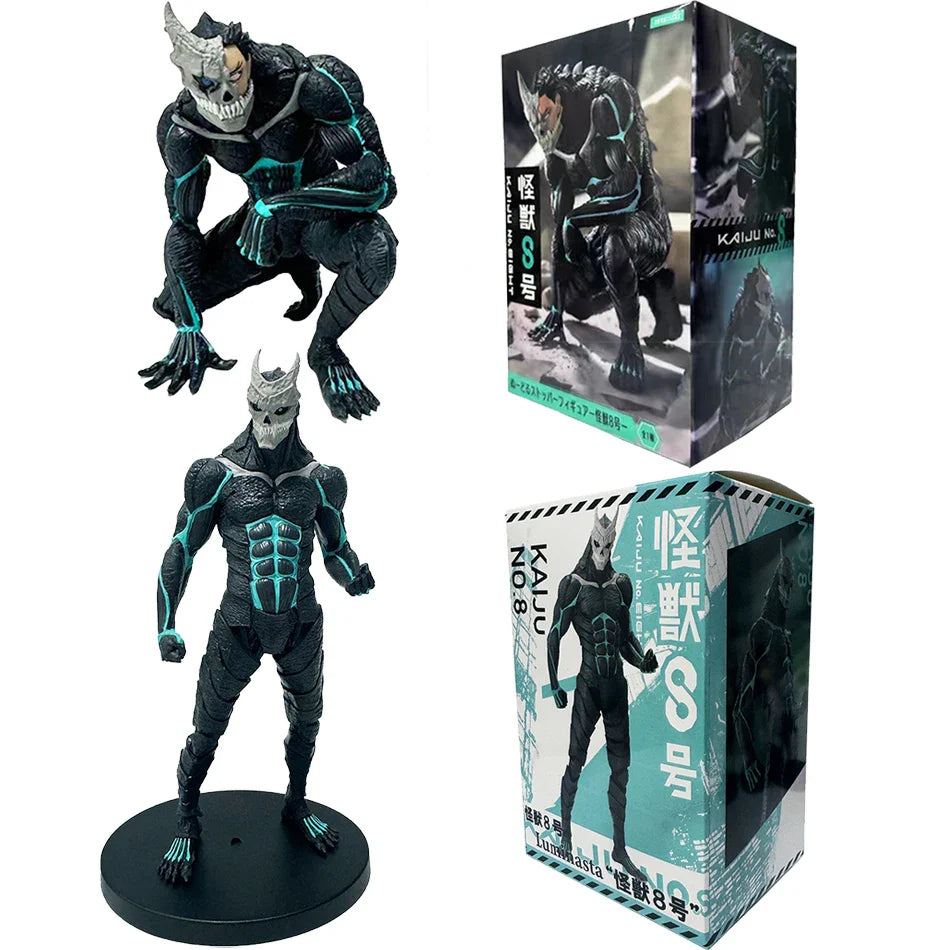 In Stock 1-4PCS Kaiju No. 8 Anime Figures — Kafka Hibino & Mina Ashiro PVC Action Dolls Toy Model Gifts for Kids