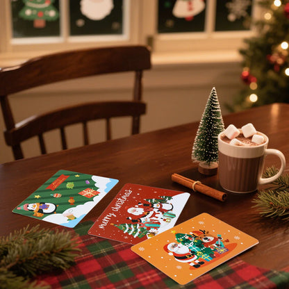 Christmas Scratch Cards 2025 — DIY Merry Xmas Decorations & Surprise Gifts for Home, Navidad & New Year 2026