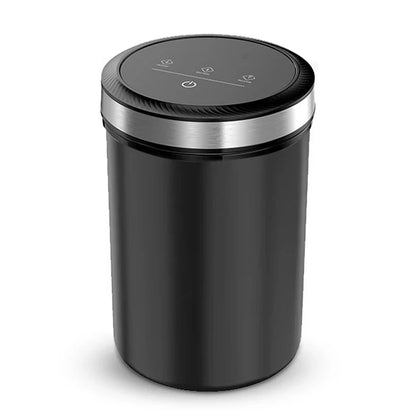 ABFU 1.6L Vacuum Coffee Canister — 33KPa Auto Vacuum with Airtight Lid & Touch Screen Storage Jar
