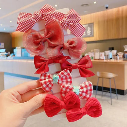 10 Pcs Baby Girl Flower Hair Bands Set – Cute Colorful Soft Scrunchies Ponytail Holders for Kids