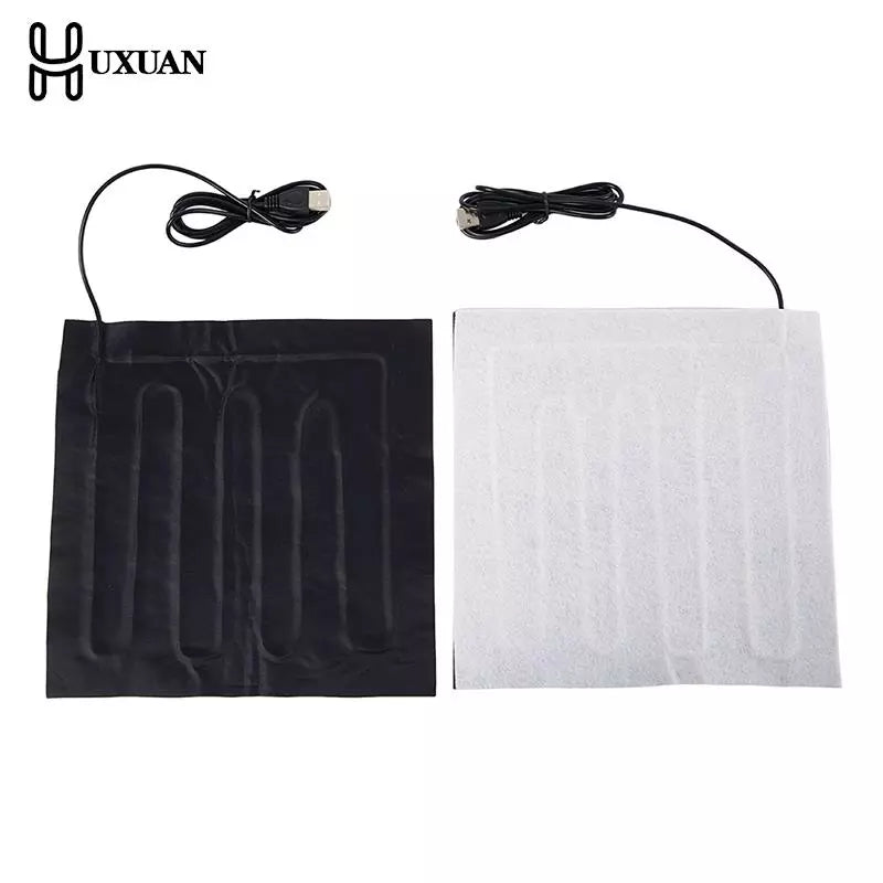 5V USB Heated Vest with Fiber Heater Carbon - Electric Heating Clothes Warmer Pads for Men, Soft Cushion Winter Jacket