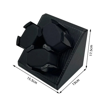 FRUCASE Watch Winder – Automatic 3-Watch Rotating Storage Case with 2 Modes & Memory Cotton