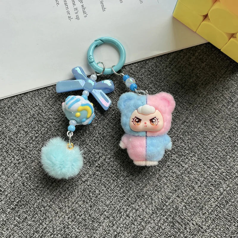 New Cartoon Keychain — Cute Bag & Backpack Pendant, Earphone Case Decoration, Car Keyring Gift Accessory