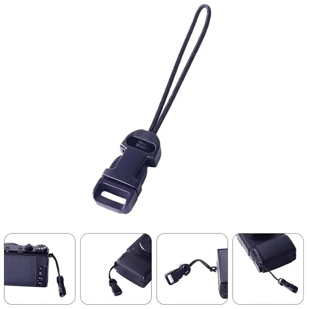 Quick Release Buckle Kit with Universal Neck Strap – Camera Eyelet Sling Belt and Round Lug Hook Accessories