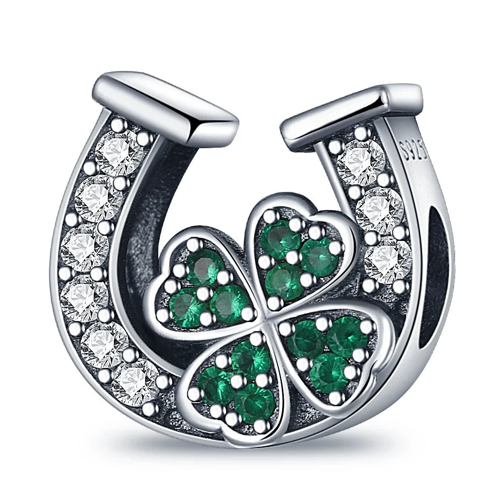 Chameleon Luminous Firefly & Butterfly Silver-Plated Charms - 925 Silver for DIY Bracelet Jewelry Making