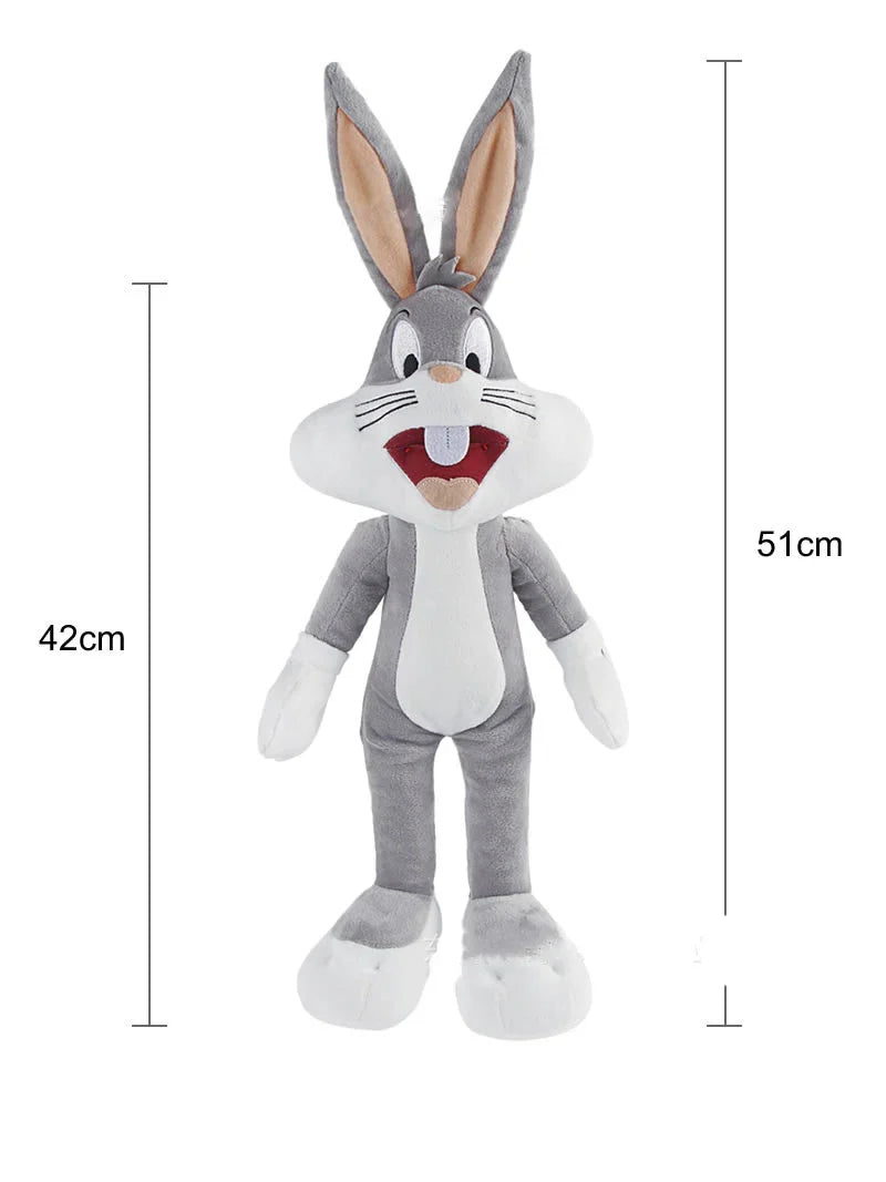 Looney Tunes Plush Toy Set — 20cm Bugs Bunny, 32cm Tweety, Lola Bunny & Daffy Cartoon Peluche