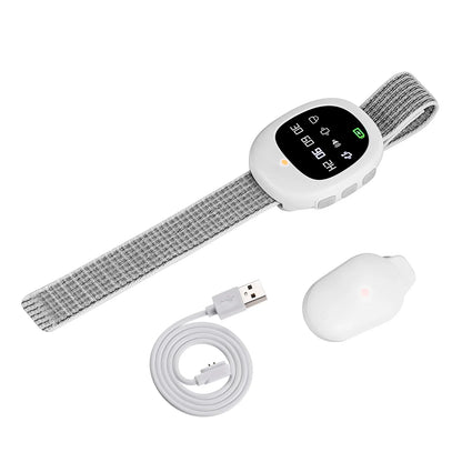 40M Wireless Bedwetting Alarm with Wristband - Enuresis Sensor for Kids & Adults, Potty Training & Elder Care
