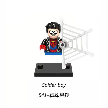 Marvel Superhero Mini Building Blocks – Captain America & Joker Two-Faced Man Movie Toy for Kids