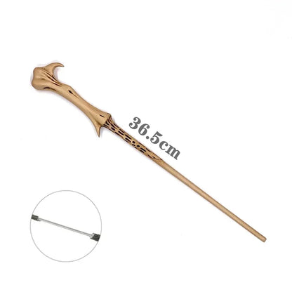 Anime Cosplay Magic Wand - Metal Core Fantasy Toy Prop & Wizard Decoration Accessory