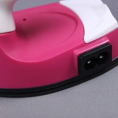 Mini Electric Travel Iron – Portable Craft & Sewing Iron with Mat and Protector for Household Use