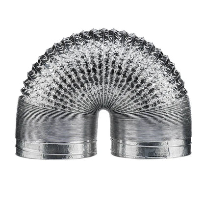 Scalable Aluminum Foil Ventilation Duct Hose – 80/100/120/150/200mm Exhaust Pipe for Kitchen, Bathroom & Fan Outlets