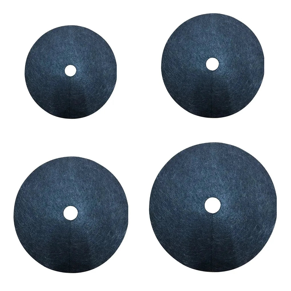 New Tree Protection Weed Mats: Eco-Friendly Mulch Ring for Weed Control - Round Weed Barrier Plant Cover for Indoor & Outdoor Gardens