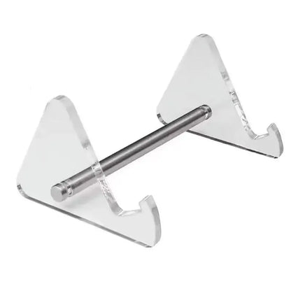 Transparent Acrylic Mechanical Keyboard Display Stand – Clear Keyboard Holder Rack & Riser Tray for Computer Gaming & Office Setup