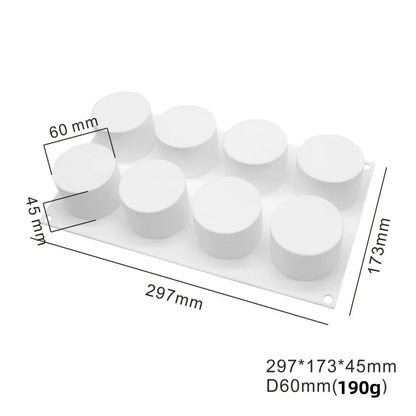 French Dessert 3D Lemon Silicone Mold – Cake, Brownie & Mousse Decorating Pastry Baking Tool