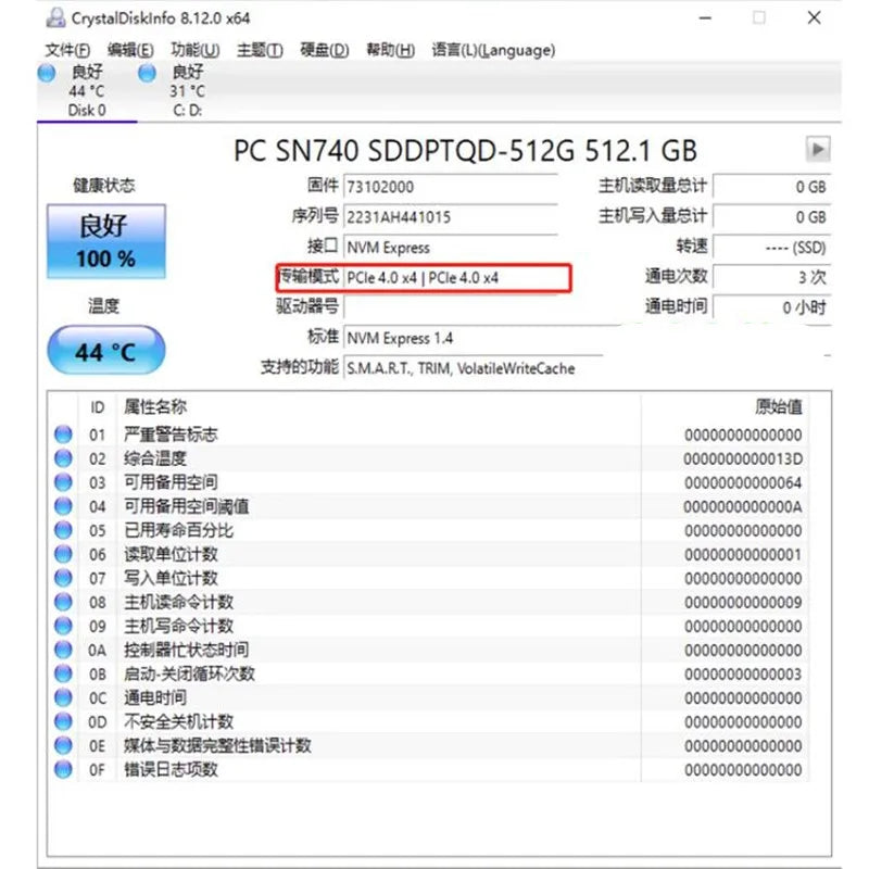 WD SN740 NVMe 2230 SSD 256GB 512GB 1TB 2TB PCIe 4.0 Solid State Drive High-Speed Storage for Cameras Handheld Devices & Mini PCs
