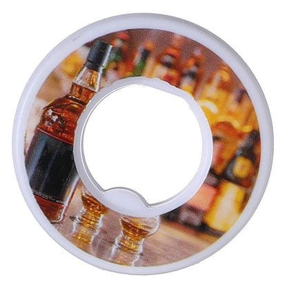 Flavored Sports Water Bottle with Scented Pods – 0 Calorie Fragrance Ring Drinking Cup