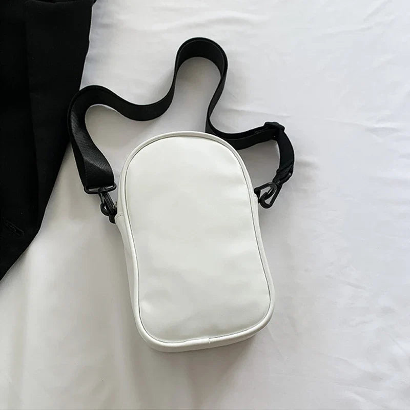 Halloween Ghost Crossbody Bag — Skull Shoulder Bag for Women & Girls, Y2K Punk Hiphop Skeleton Handbag