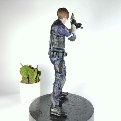VALENTINE Jill & Leon Scott Kennedy 30cm Action Figure – Biohazard Evil Statue Collectible Toy