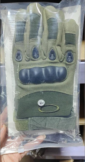 Tactical Motorcycle Gloves for Men & Women – Knuckle Protection, Full Finger Hunting, Shooting, & Cycling Bike Gloves