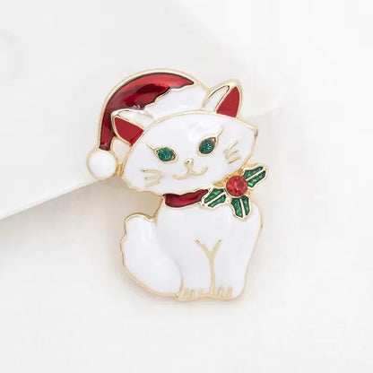 Women's Fashion Cat Brooch Pin - Cute Animal Jewelry Accessory for Clothing, Bags & Stylish Decor
